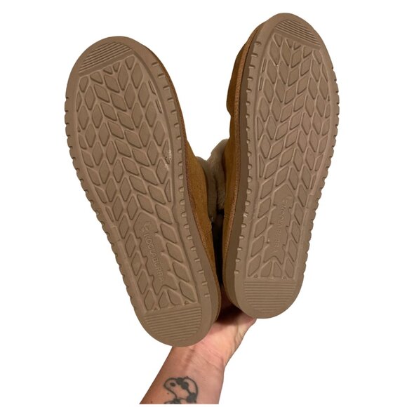 Koolaburra by UGG Aubrei Mini Booties Size 8 Women’s Brown Suede Faux Shearling - Picture 10 of 10